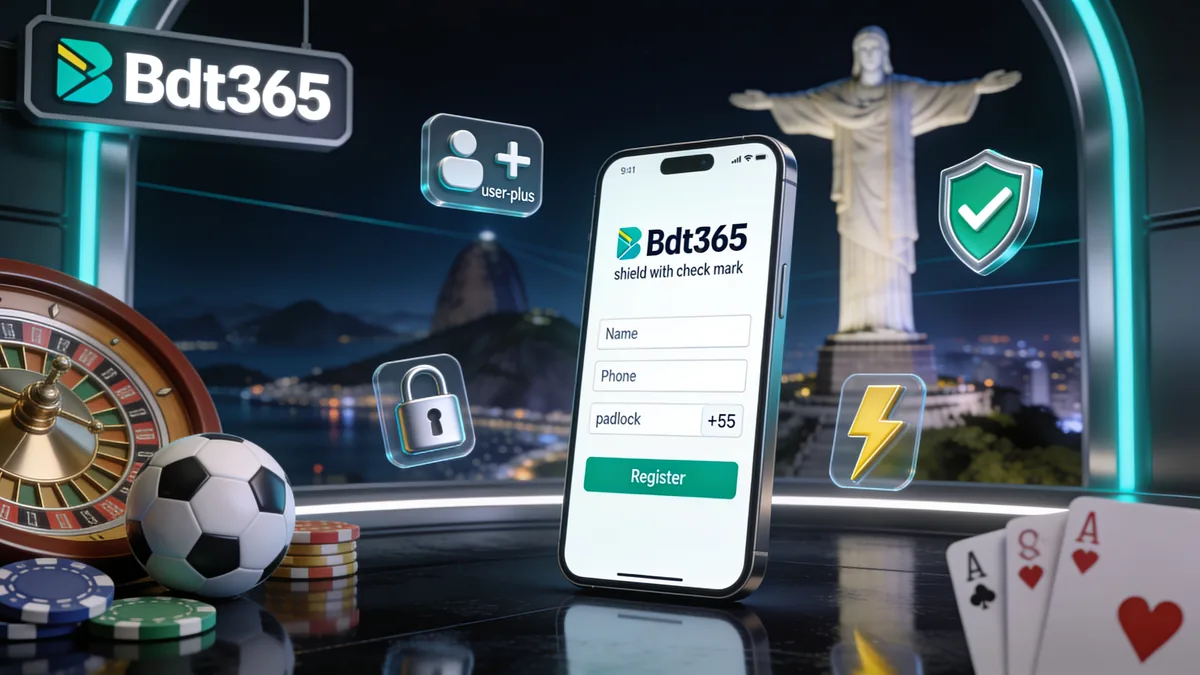 Como se Cadastrar na bdt365 no Brasil — bdt365 no Brasil